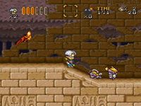 une photo d'Ã©cran de Go Go Ackman sur Nintendo Super Nes